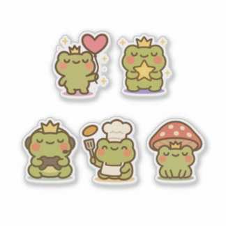 Sticker Bâton de grenouille Kawaii