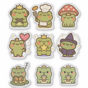 Sticker Bâton de grenouille Kawaii