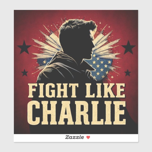 Sticker Bats-toi comme Charlie (Feuille)