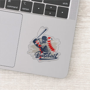 Sticker Batterie vintage Baseball
