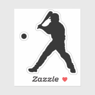 Sticker Batteur de baseball