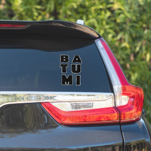 Sticker Batumi Géorgie, j'aime Batumi