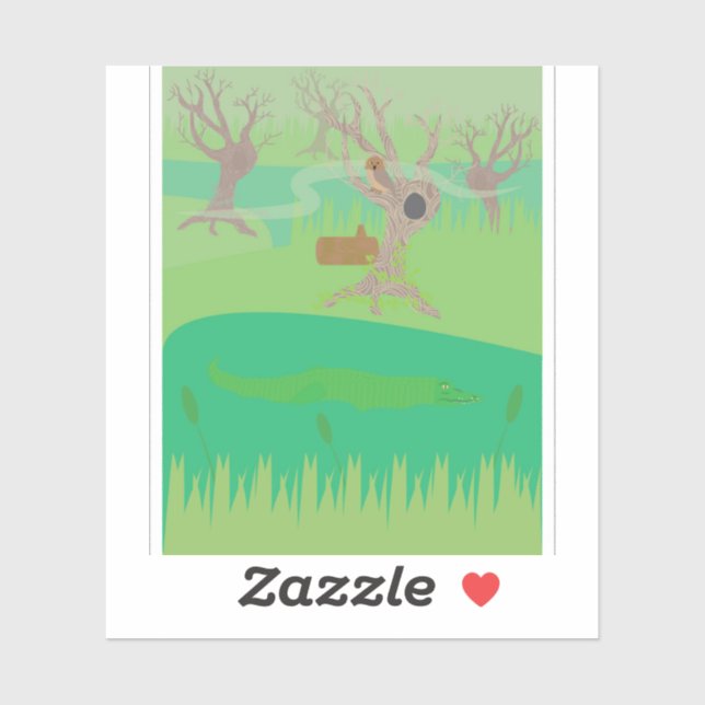 Sticker Bayou (Feuille)