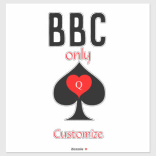 Sticker BBC Seule pique lame signe Thunder_Cove