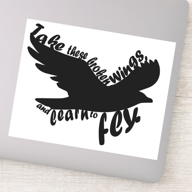 Sticker Beatles : Blackbird (Détail)