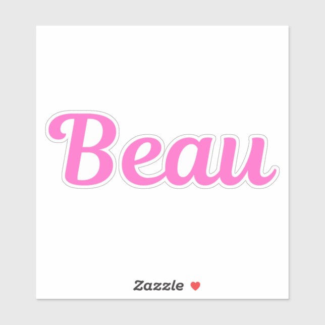Sticker Beau (Feuille)