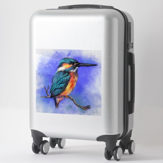 Sticker Beau bâton Kingfisher (Sur valise)