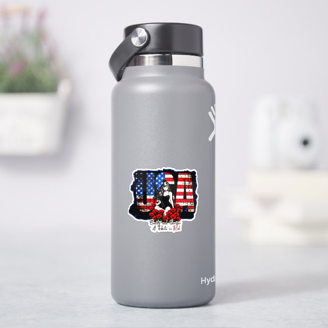 Sticker Beauté et sacrifice (HydroFlask)