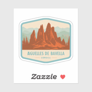 Sticker Beauté naturelle d'Aguelles De Bavella-France