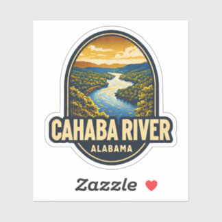 Sticker Beauté naturelle de Cahaba River-Alabama