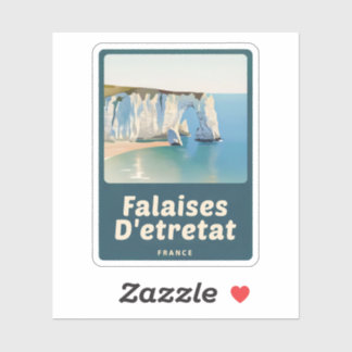 Sticker Beauté naturelle des Falaises d'etretat-France