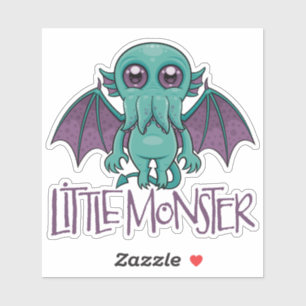 Sticker Bébé mignon Cthulhu Petit Monstre