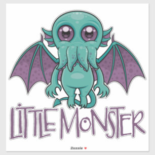 Sticker Bébé mignon Cthulhu Petit Monstre