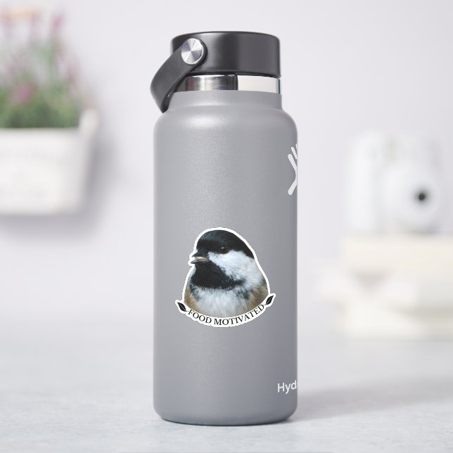 Sticker Bécasseau noir - Motivé par la nourriture (HydroFlask)