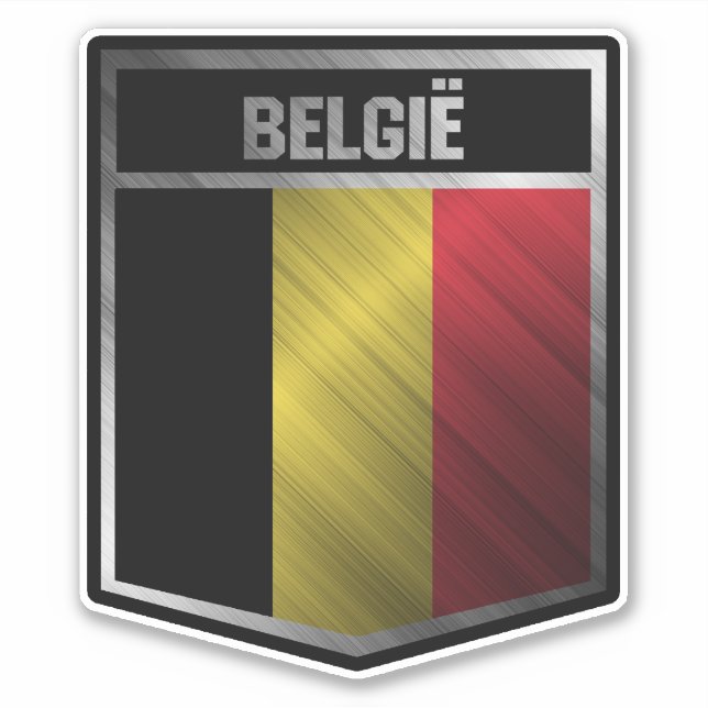 Sticker Belgique (Devant)