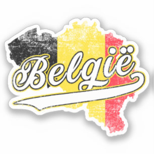 Sticker Belgique