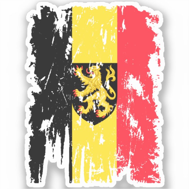 Sticker Belgique (Recto)