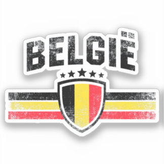 Sticker Belgique