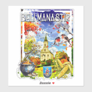 Sticker Beli Manastir