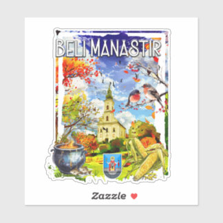 Sticker Beli Manastir