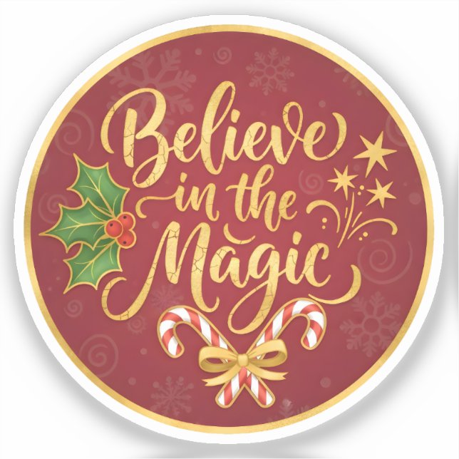 Sticker Believe in the Magic (Recto)