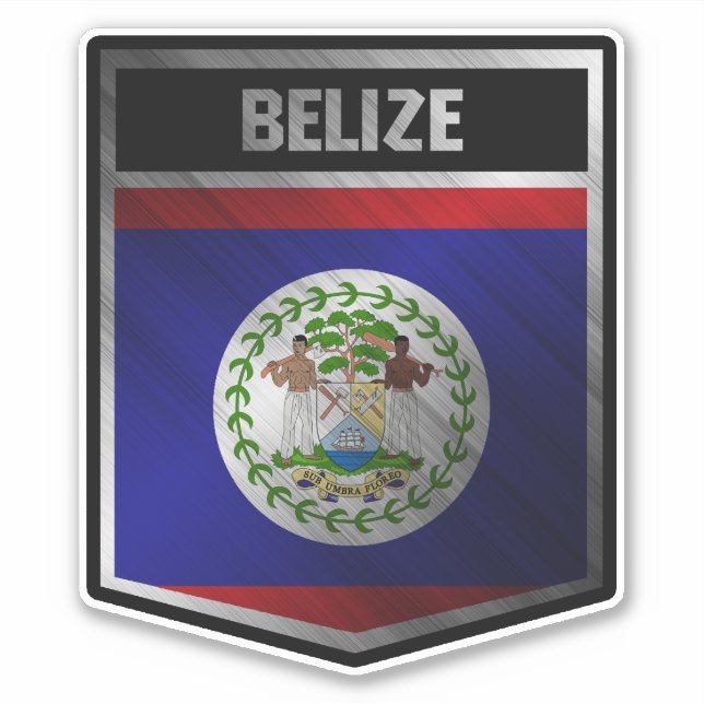 Sticker Belize (Devant)