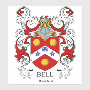Sticker Bell Family Crest