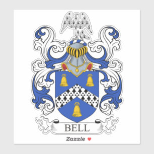 Sticker Bell Family Crest