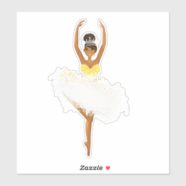 Sticker Bella la Ballerina (Feuille)