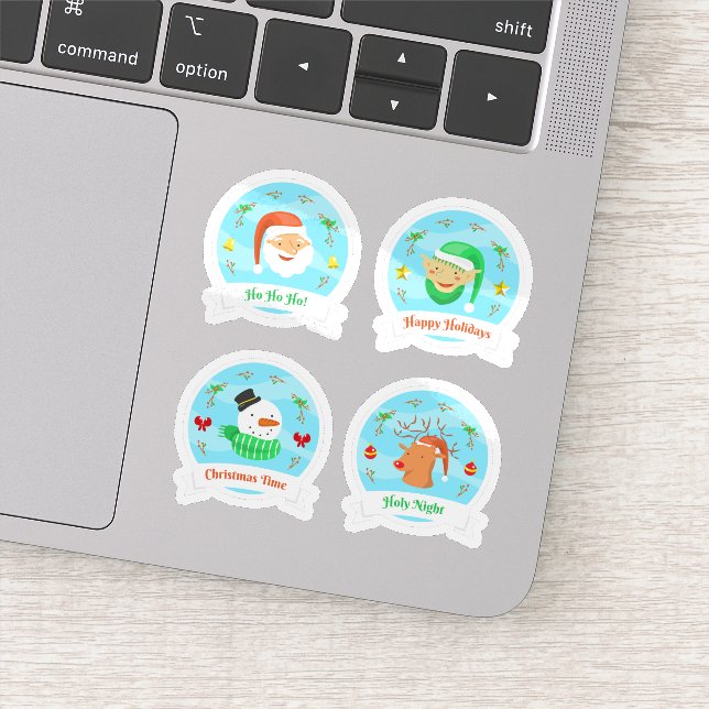 Sticker Belle collection d'autocollants de Noël (Détail)