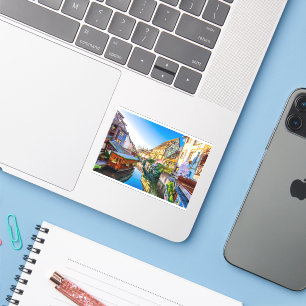 Sticker Belle impression de Little Venice à Colmar