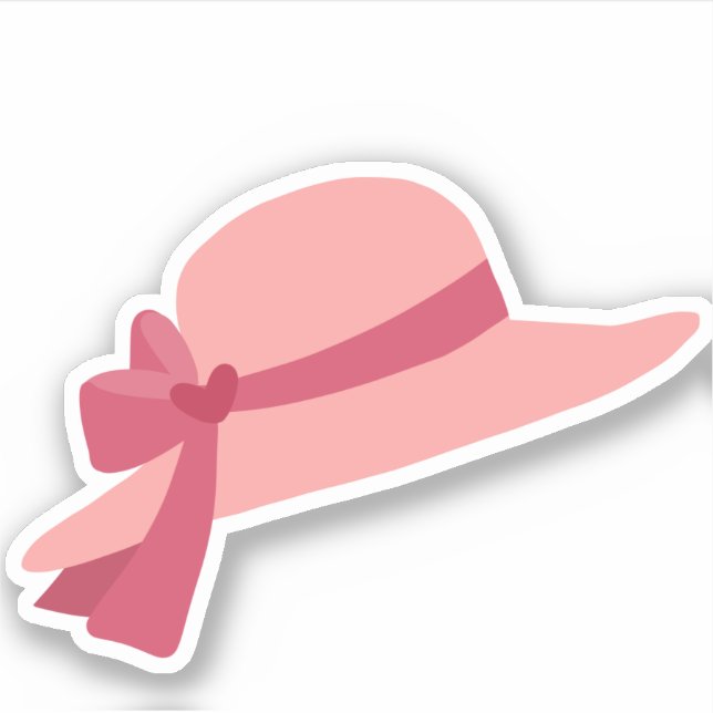 Sticker belle plage casquette (Devant)