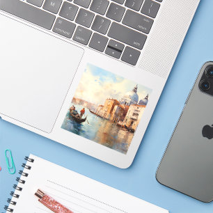 Sticker Belle vue sur Venise