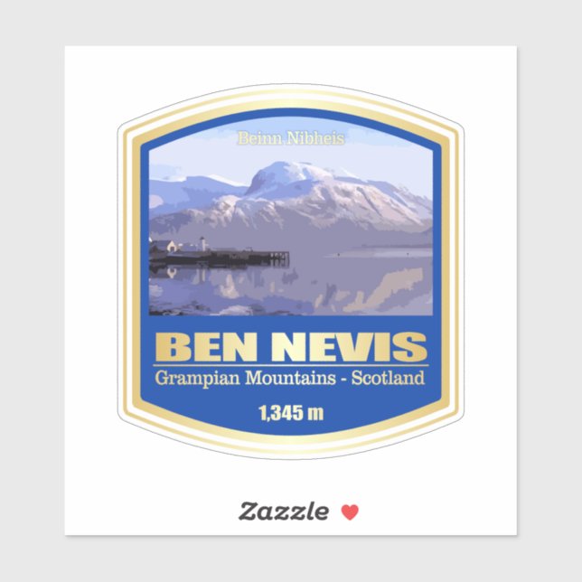 Sticker Ben Nevis (PF) (Feuille)