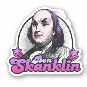 Sticker Ben Skanklin