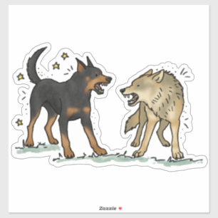 Sticker Berger de Beauce - Travail