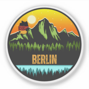 Sticker Berlin, Allemagne