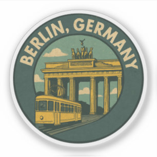 Sticker Berlin Allemagne Monument Historique Art