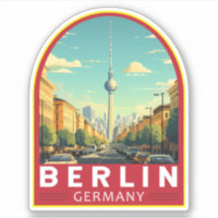 Berlin Allemagne Travel Art Vintage