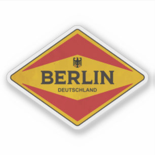 Sticker Berlin Allemagne Vintage