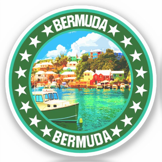 Sticker Bermudes (Recto)