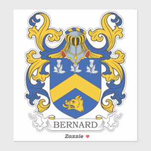 Sticker Bernard Family Crest