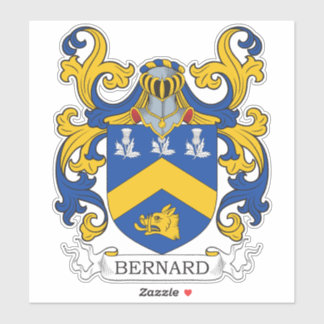 Sticker Bernard Family Crest