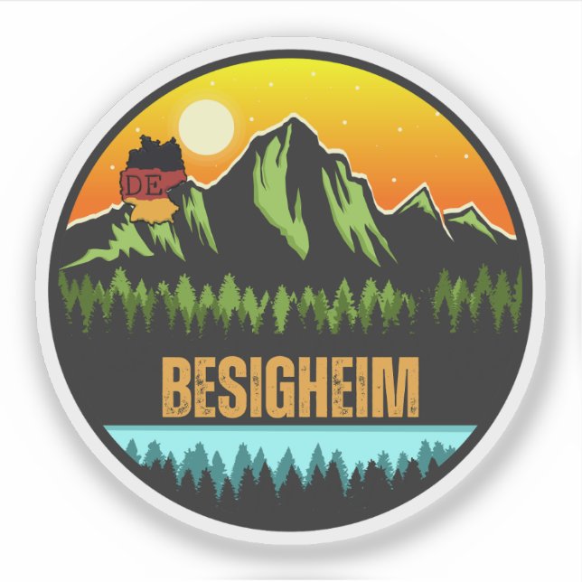 Sticker Besigheim, Allemagne (Devant)
