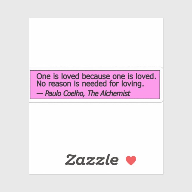 Sticker Best life quotes (Feuille)