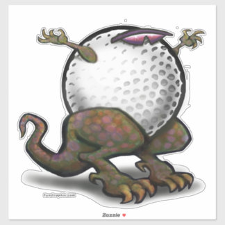 Sticker Bête de golf