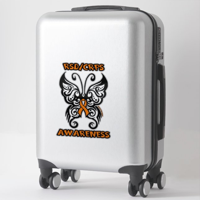 Sticker Beurre/Tribal...Sticker RSD/CRPS (Sur valise)