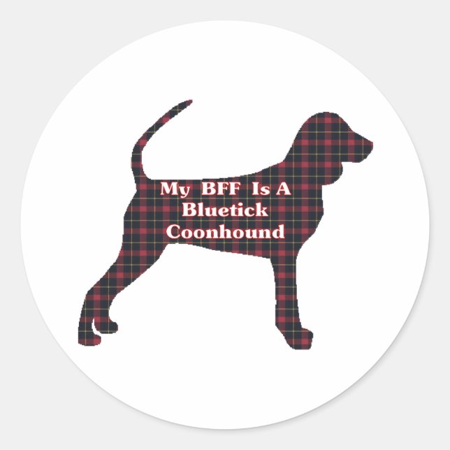 Sticker BFF Bluetick (Devant)