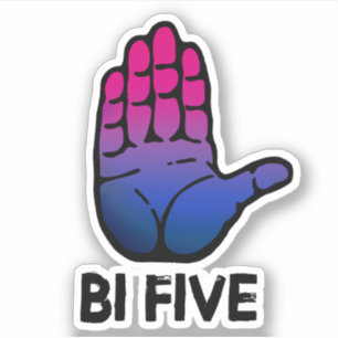 Sticker Bi Cinq Haut Ive