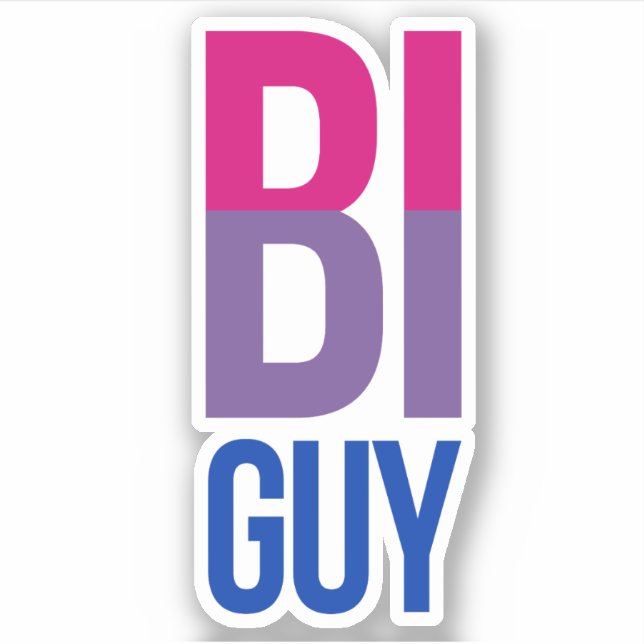 Sticker Bi mec (Devant)